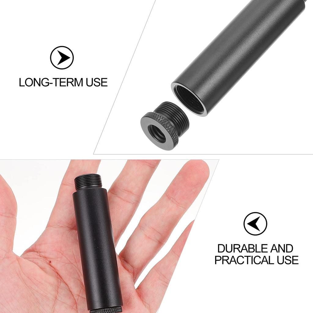 Heallily Mic Extension Tube Black 3/8F-5/8M HL-SET