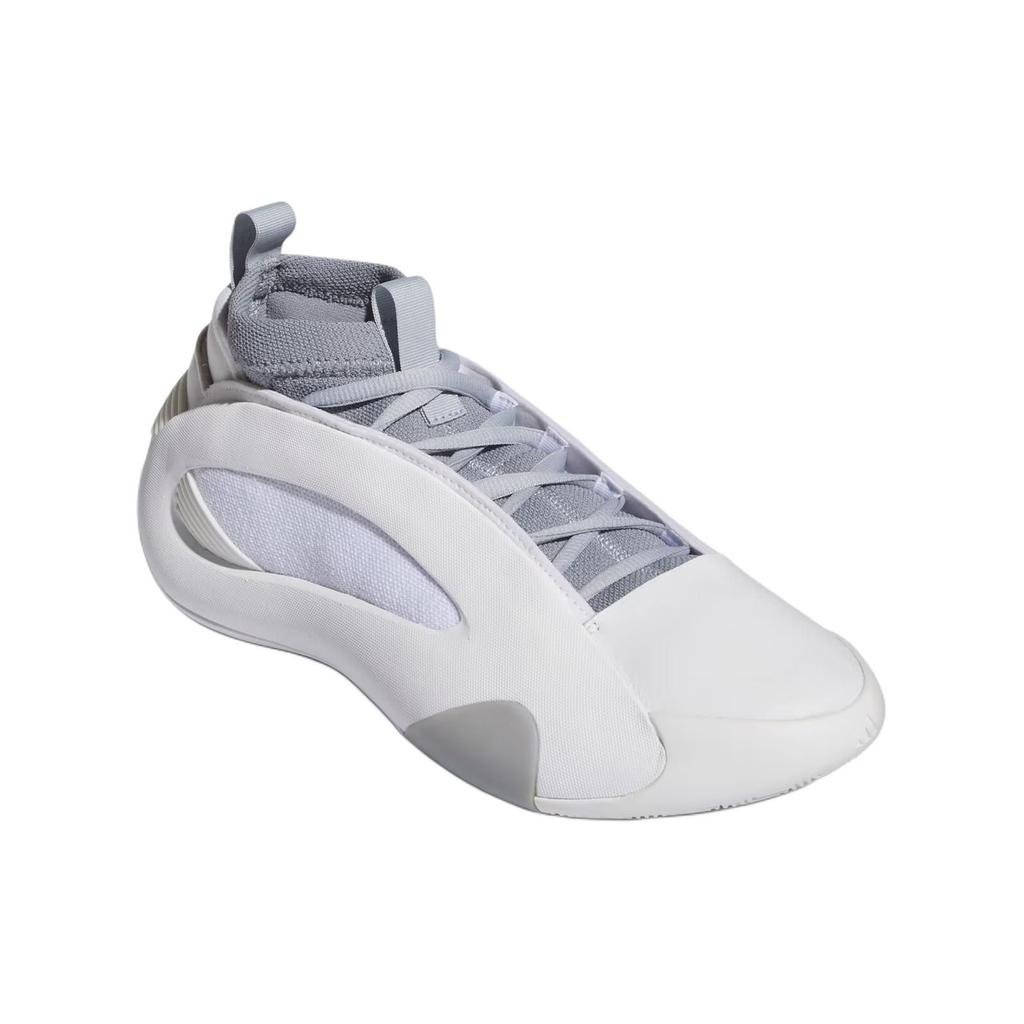 adidas Харден Вол. 8 белых мужских кроссовок для вечеринок Cloud-White Halo-Silver Core-Black IE2696