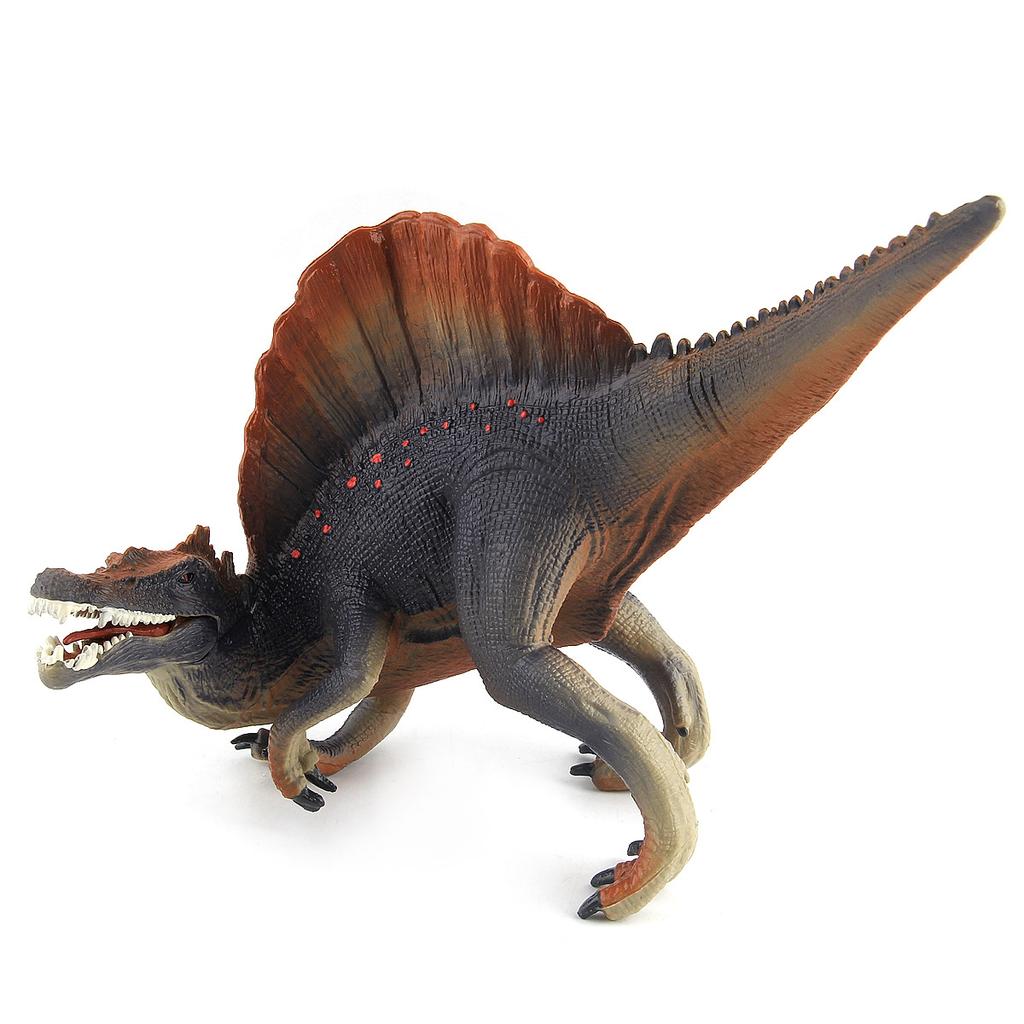 English Picture Details Dinosaur World Figure Model Toy Solid Pvc Support Posture Thornback Dragon