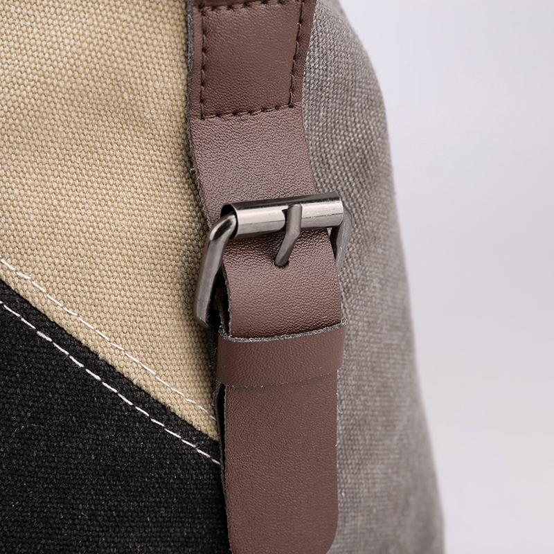 Женская контрастная холщовая сумка-тоут, женская большая вместительная сумка с контрастной строчкой, сумка на плечо