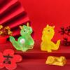 Small Transparent Resin Dragon Ornaments Chinese Zodiac Auspicious Dragons  Children