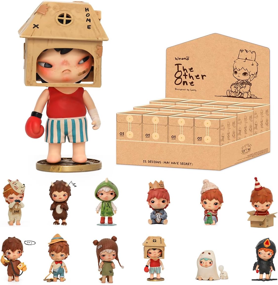 POPMART HIRONO まとめ売り Фигурки POP MART Hirono The Other One в слепой коробке, игрушки