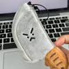 1Pc Headphone Bag Fun And Creative Kitchen Knife Plush Coin Purse Small Knife Doll Pendant Storage Bag Small Gift