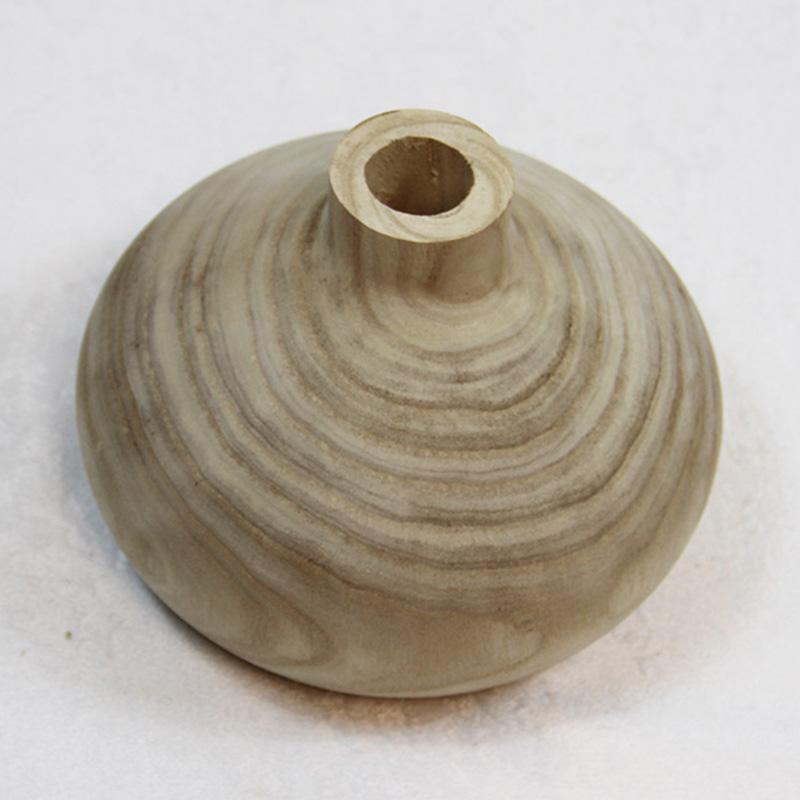 1 шт., цельный деревянный цветочный горшок, настольное украшение, гостиная, маленькая ваза, творческая композиция, ваза, украшение для дома