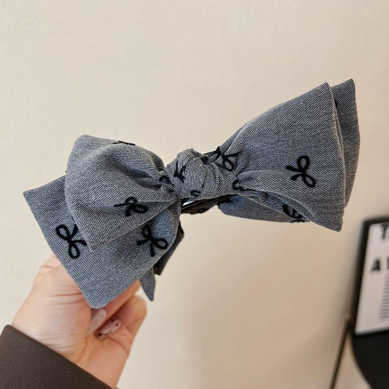 Temperament and Elegance Bow Ball Head Clip Hairpin High-grade Hairpin Back of The Head High Ponytail Hairpin