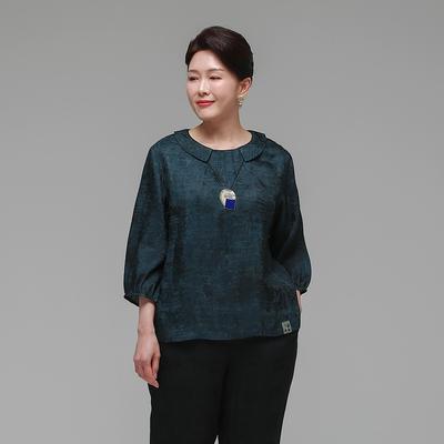 Летняя женская блузка из вискозы Halanghanbog Sodamdeuri Bukcheong