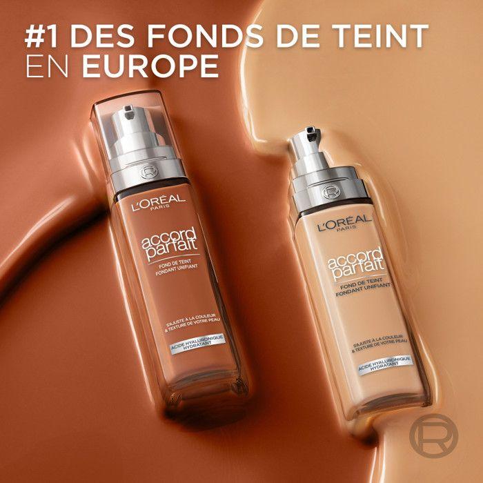 L'Oréal Paris Accord Parfait Fond de Teint Fluide 3.5.N Pêche 30ml