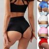 Woman Shorts Stretchy Breathable Cool Solid Color Booty Shorts for Dancing