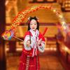 Handmade Handheld Dragon Lantern Traditional LED Lantern Toys  Festival Party Supplies