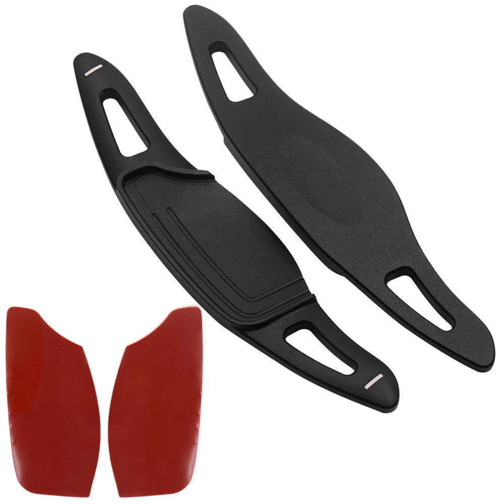 For Alfa Romeo Giulietta 2011-, Alfa MiTo 2010- Car Steering Wheel Shift Paddle DSG Extension Gear Stickers Accessories