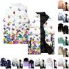 Ladies' Casual And Fashionable Sleeveless Vest Floral Pattern Printed Cotton Jacket
