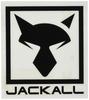 JACKALL JK Наклейка-вырезка Квадратная L Черный