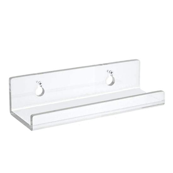 1 шт./6 шт. прозрачная акриловая виниловая полка для пластинок, настенное крепление, гладкий дисплей для музыкальных альбомов, плавающие полки, держатель для пластинок