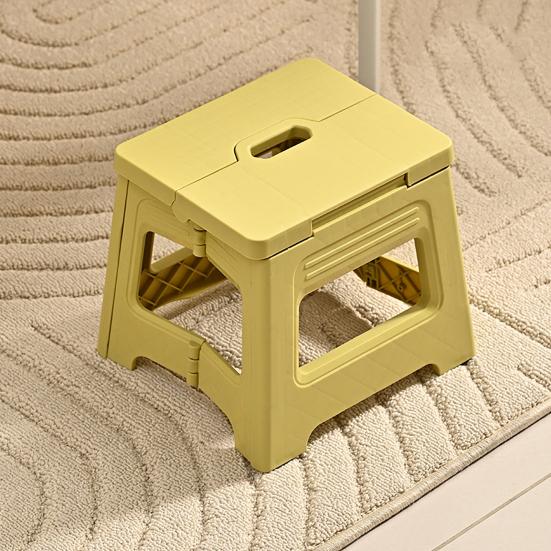 Складная скамейка многофункциональная подставка для ног для малышей и пожилых людей переносной пластиковый табурет с ручкой