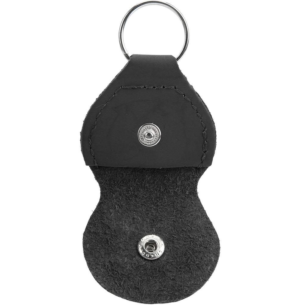 Стильный держатель медиатора из мягкой искусственной кожи, чехол для хранения плектра, брелок, аксессуар для гитары