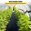 6x300 ft Heavy Duty PP Woven Weed Barrier Landscape Ground Cover 2.4Oz