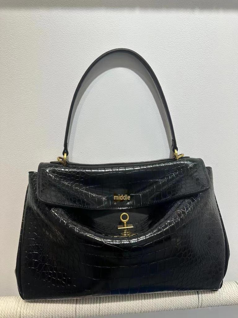 2024 Модная сумка Rodeo из натуральной кожи: Сумка большой вместимости и через плечо