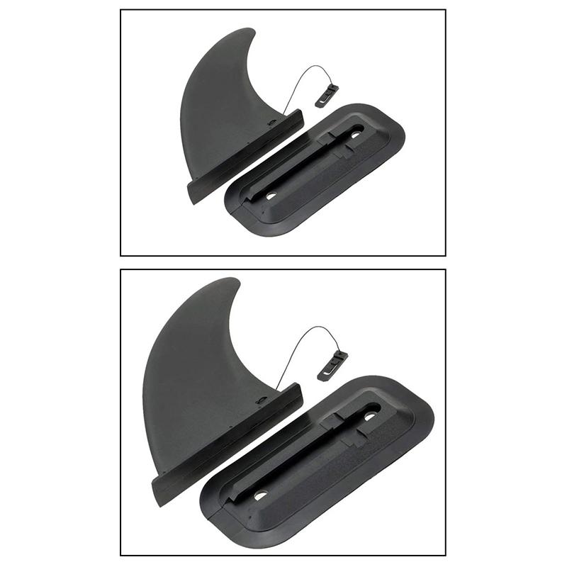 Доска для серфинга Paddleboard Snap-On Tailfin Boat SUP Slide-In Large Fins Removable Splitter Rudler