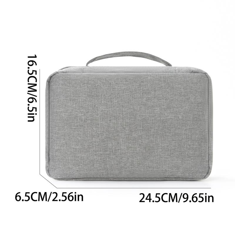 Oxford Fabric Men Business Portable Storage Bag Toiletries Organizer Women Cosmetic Bag Waterproof Hanging Travel Wash Pouch