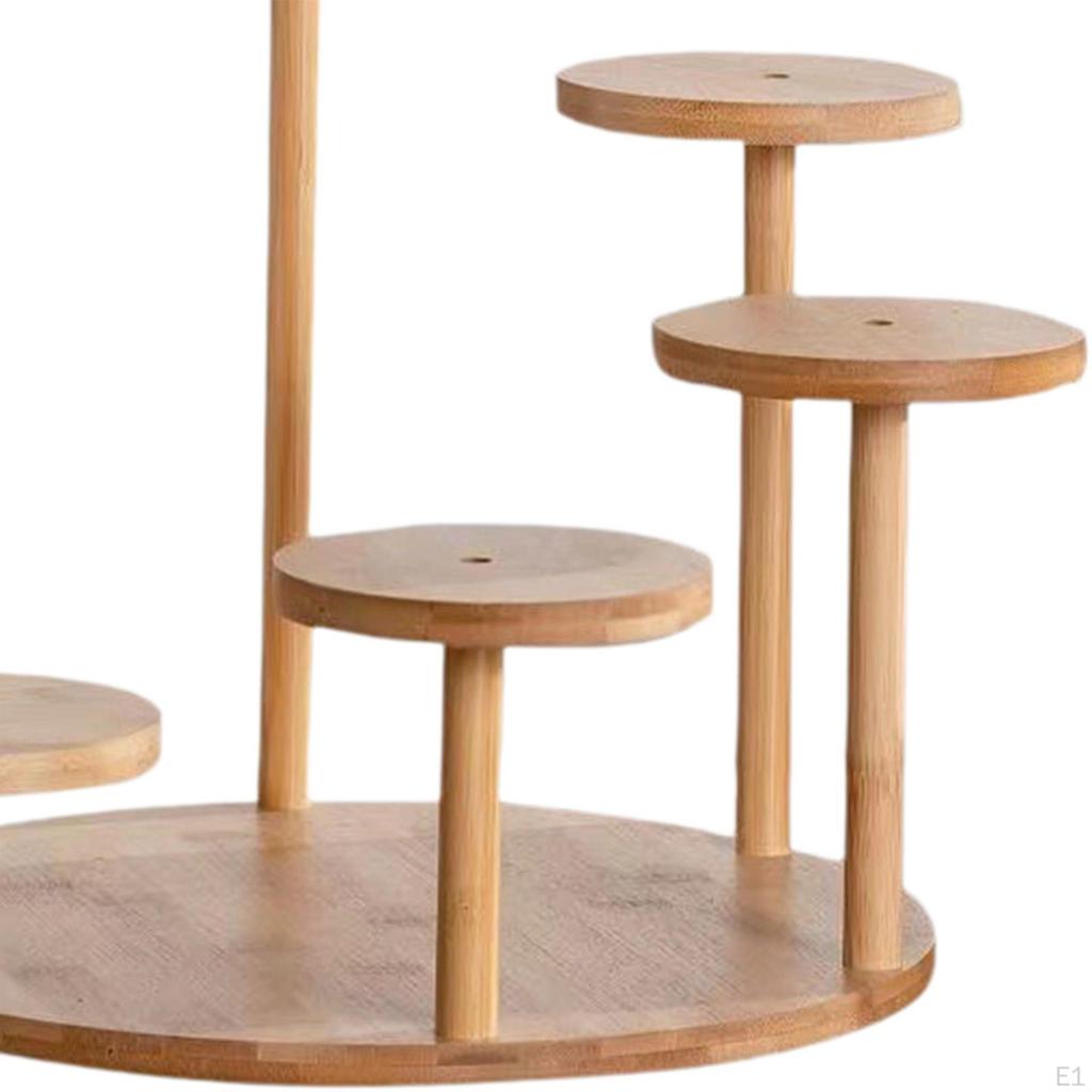 Modern Wooden Plant Stand for Home Decor