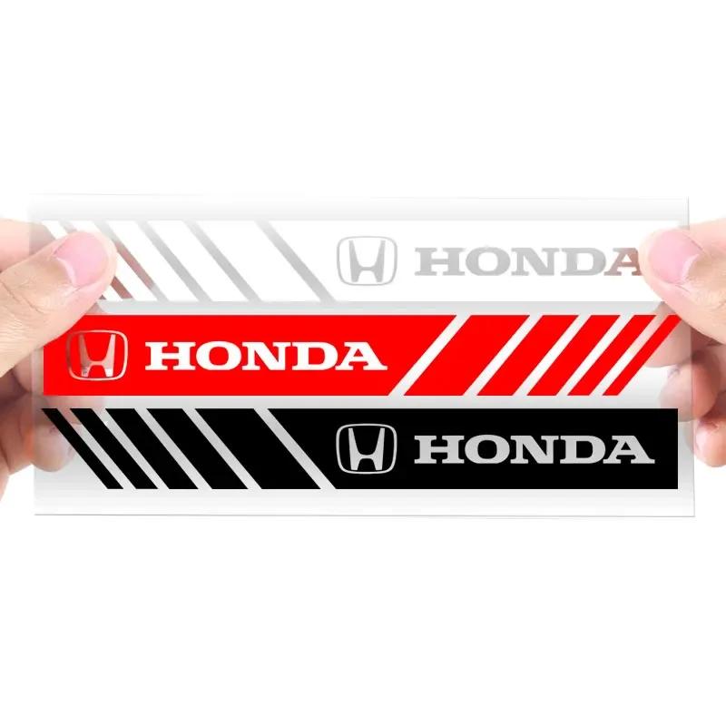 FIT Автомобиль Новый Автомобиль Honda Полоса ПВХ Гоночные Полосы Наклейки на Зеркало Заднего Вида Значок Для Honda Civic Varadero Xl1000 Xadv 750 Forza S