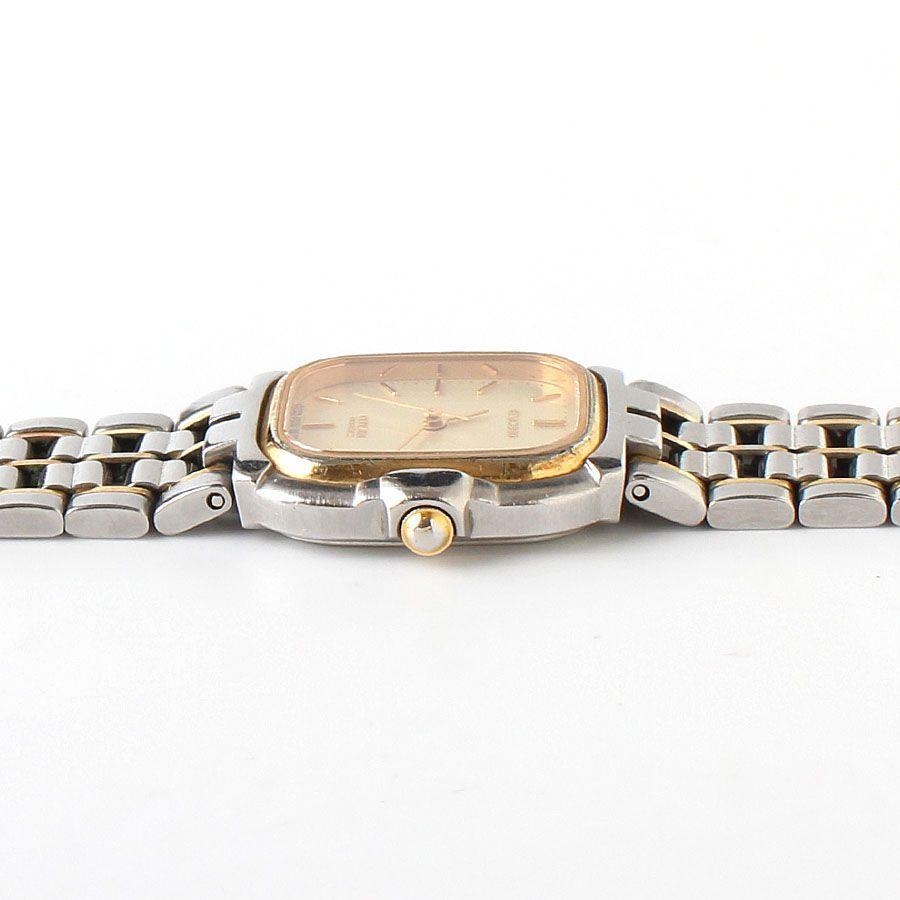 Б/у Красивые часы CITIZEN EXCEED 2930-294858 Рабочее состояние Серебристый x Золотой