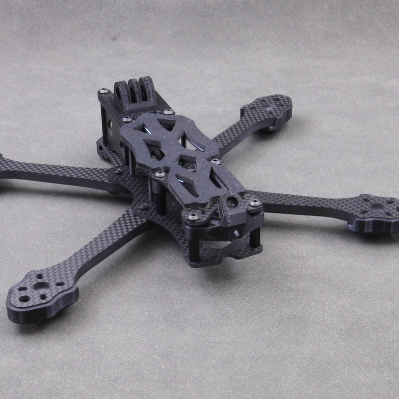 APEX HD Carbon Fiber FPV Frame Freestyle 5/6/7 inch Racing Drone parts for 19/20mm camera | DJI air unit/VISTA VTX kit/analog