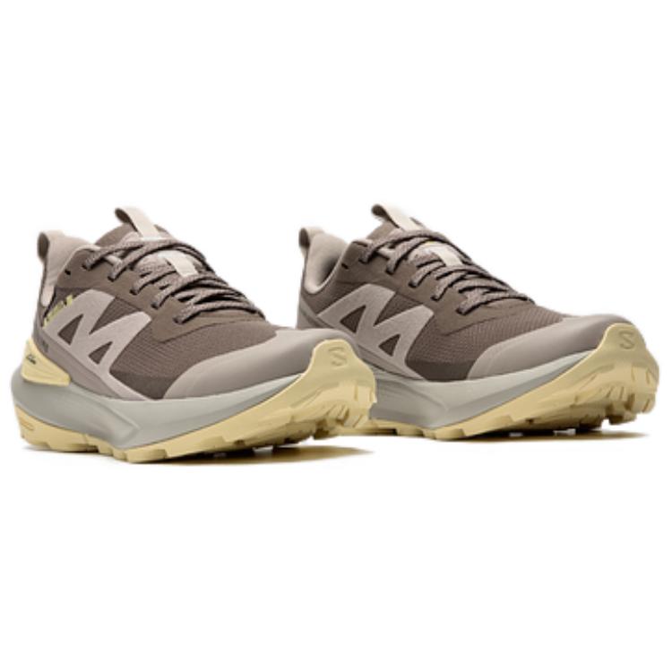 SALOMON Elixir Activ Gtx Fashionable Comfortable Shock Absorbing Waterproof Breathable Supportive Lightweight Traction Low Top Hiking Shoes 477601