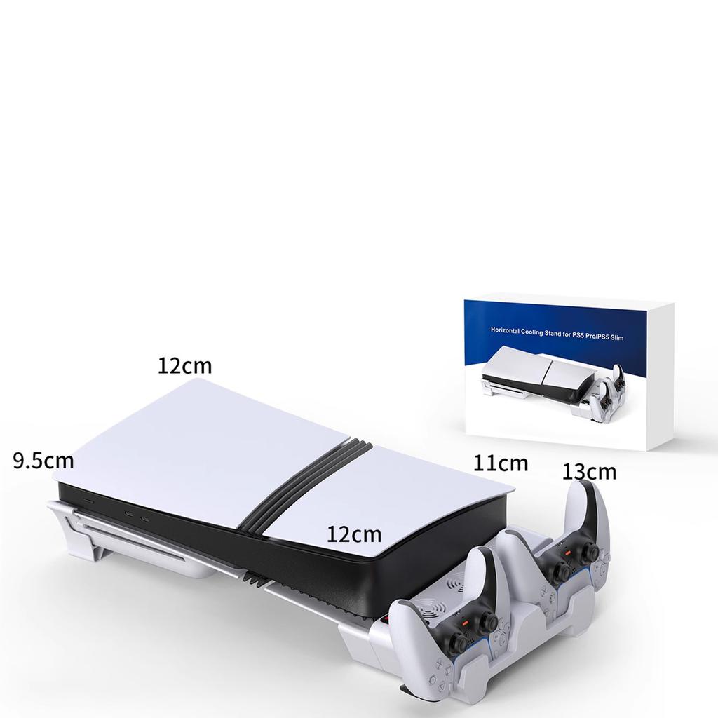 PS 5 Pro/PS 5 Slim Многофункциональная охлаждающая подставка Игровой контроллер Док-станция Зарядные устройства Аксессуары