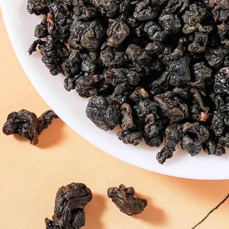 JI BIAN HUO YAN CHA Жареный юньнаньский органический высокогорный улун 300 г, банка