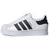 Женские кроссовки Superstar Bold White Black FW5771