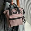 Холщовый корейский стиль мода популярный многоцелевой простой повседневный рюкзак на одно плечо с наклонным ремешком сумка для мамы