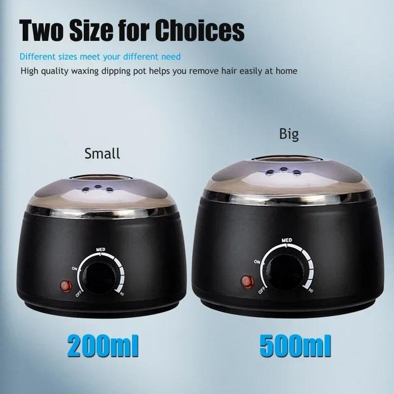 200 мл/500 мл нагреватель воска, нагреватель воска, машина для удаления волос, депиляция, эпилятор для погружения в воск, парафиновый горшок, машина для вощения