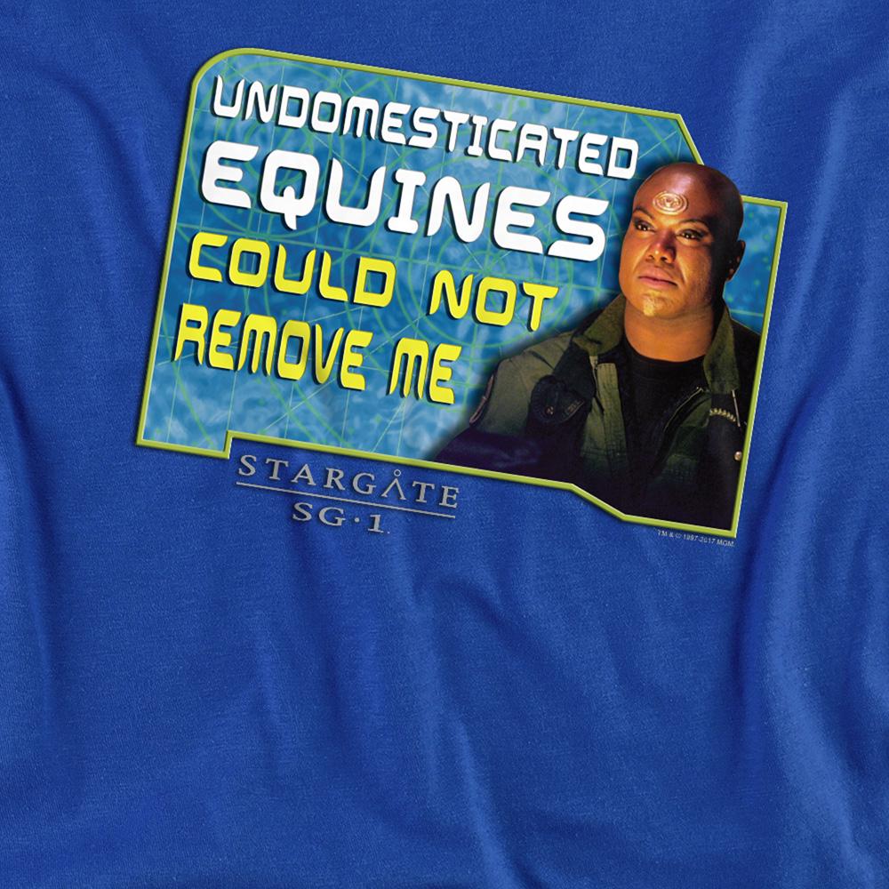 Stargate SG-1 Unisex Adult Dedicated Long-Sleeved T-Shirt