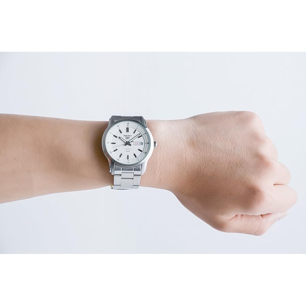 Seiko SNKP09K1 Seiko 5 Automatic Watch 50m Water Resistant Stainless Steel Band