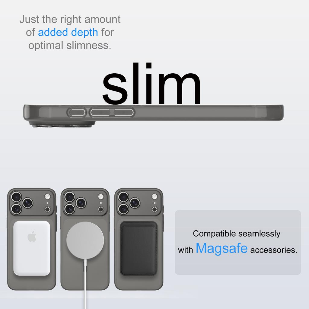 Премиальный противожелтый магнитный чехол для телефона для iPhone 17 Air 16 Plus 15 14 13 12 Pro Max Ударопрочный Беспроводная зарядка Защита всего корпуса Задняя крышка