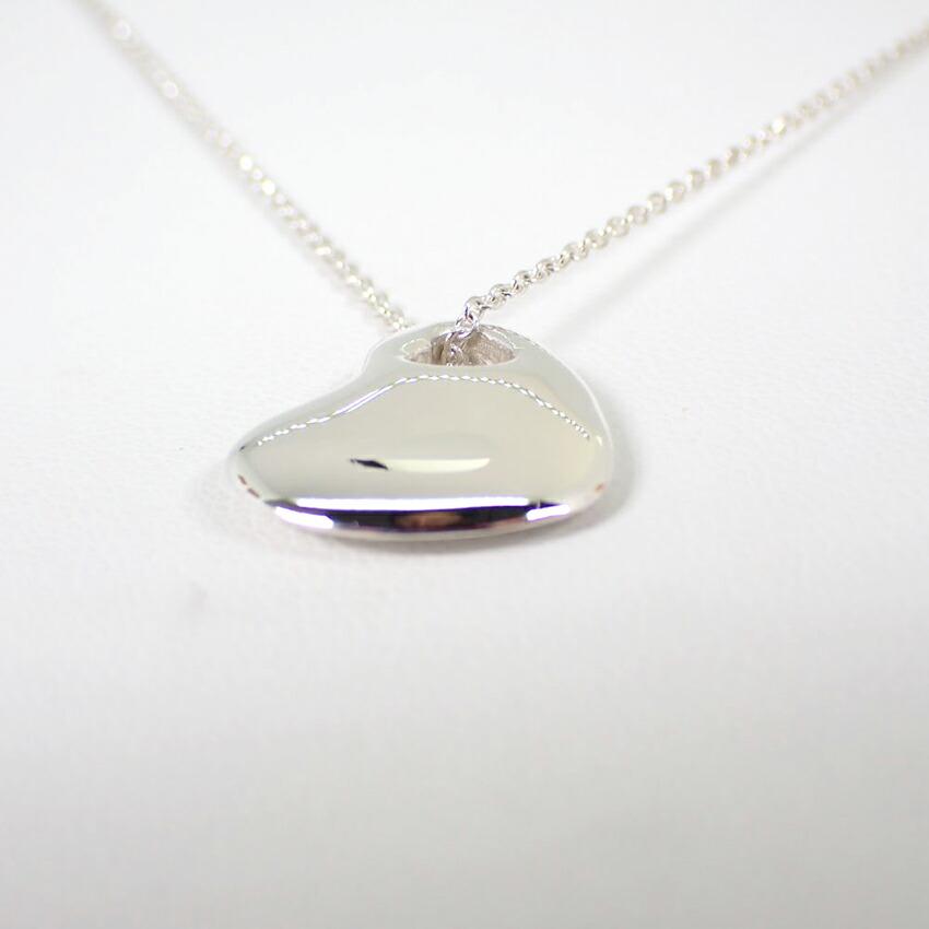 [Б/у] TIFFANY/Tiffany 925 кулон/ожерелье в форме сердца [g373-55]