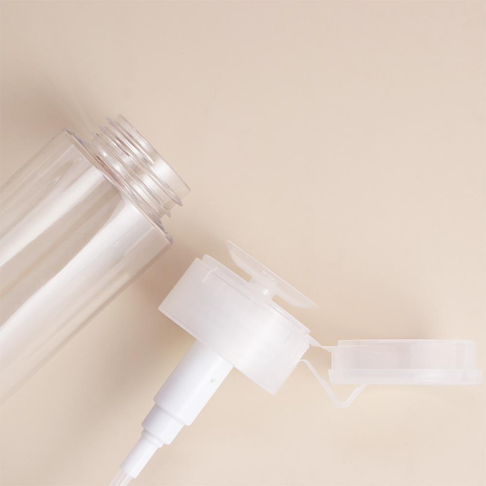Pumping Dispenser Nail Polish Remover Container Makeup Remover Bottle Empty Pump Dispenser Bottle