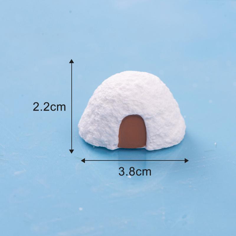 1 шт. имитация миниатюрного ледника, белого медведя, тюленя, кукла, украшение, фея, садовые аксессуары, украшения для дома, товары для творчества