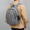Новый унисекс однотонный водонепроницаемый и дышащий деловой модный повседневный универсальный рюкзак для повседневного использования
