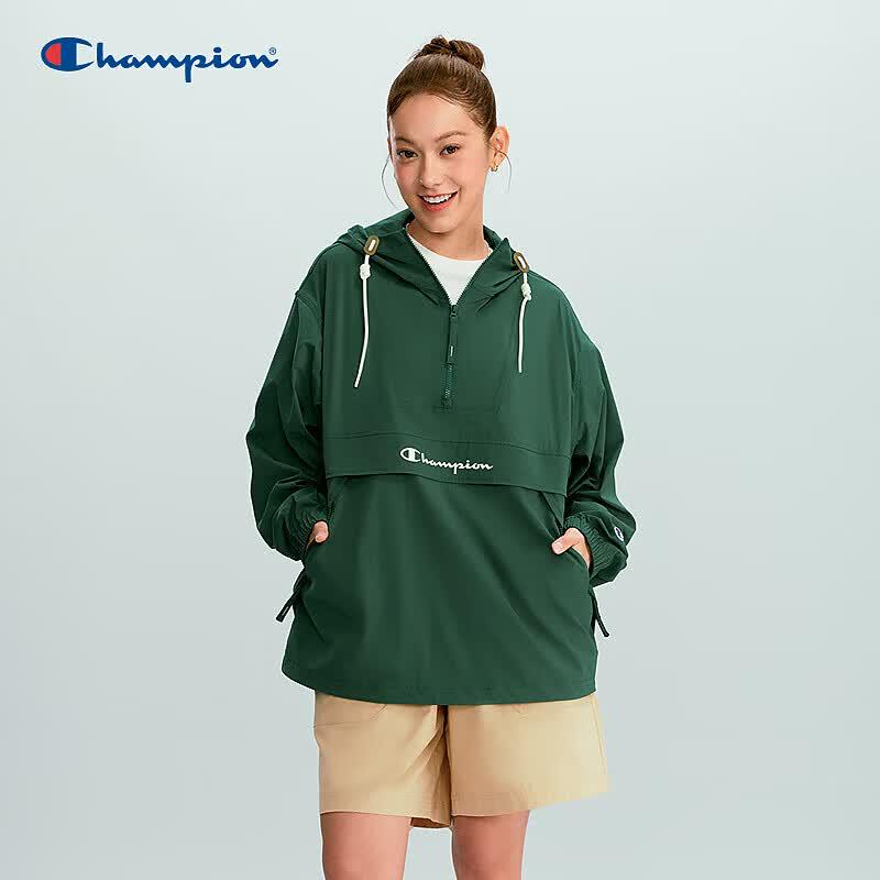 Champion Куртка с капюшоном на молнии до середины