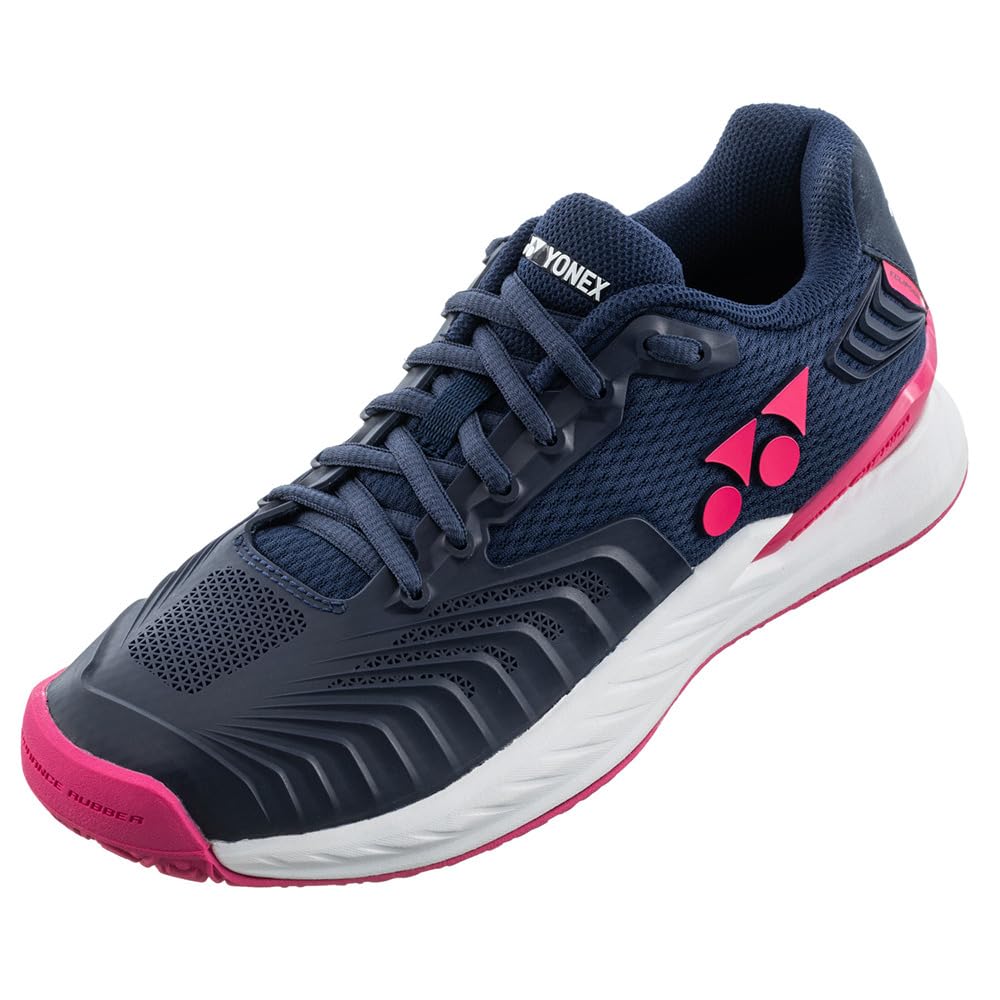 Женские теннисные кроссовки Yonex Power Cushion Eclipse 4 GC, Темно-синий/Розовый (675), 23,0 см