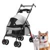 JINETES Pet 4 Dog Легко компактно Переднее колесо вращается Грузоподъемность заднего колеса Удобно выходить на улицу Тележка, Собака, Колеса, Тележка, Багги, Маленькие/Средние Собаки,