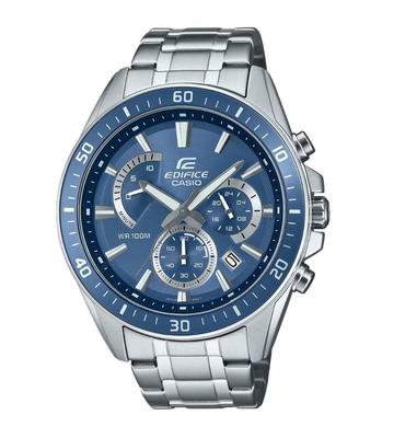 EDIFICE 100m Водонепроницаемые синие часы-хронограф EFR-552D-2A Мужские [Товар]