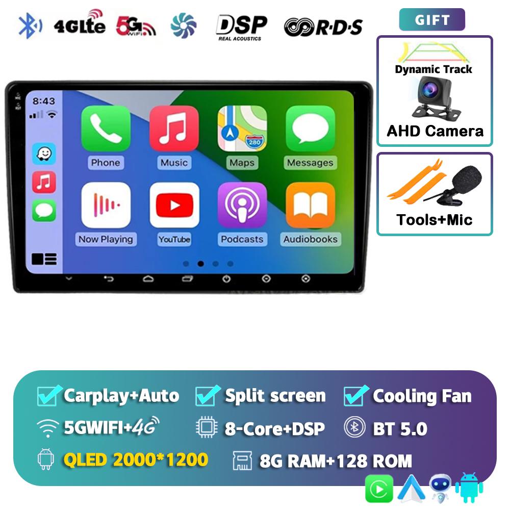 Android 14 Беспроводной Carplay Авто Магнитола Для Citroen C3-XR 2019-2022 Мультимедийный Видеоплеер Навигация GPS 2 Din Стерео Аудио