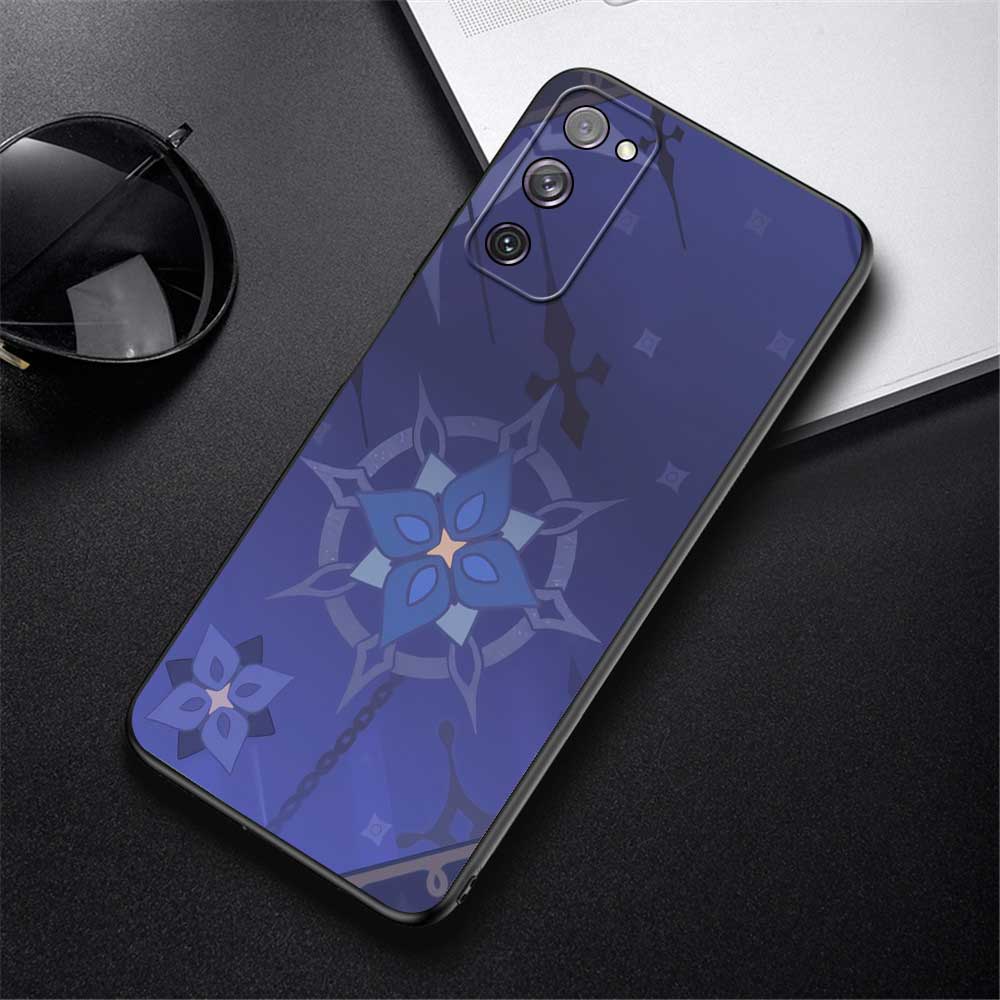 Чехол для телефона Genshin Impact Icon для Samsung Galaxy S22 5G S21 Ultra S20 S10 S9 Plus S10E S8 S7 Edge, защитный чехол