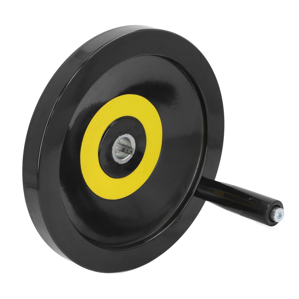 Маховик настольной пилы, центральное отверстие 22 мм, внешний диаметр 250 мм с вращающейся ручкой для фрезерного станка Ma