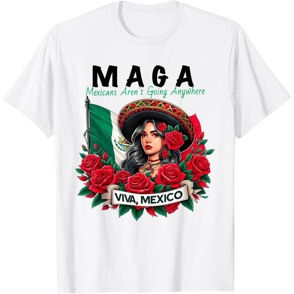 Maga Мехиканцы Никуда Не Уйдут Футболка унисекс Футболка