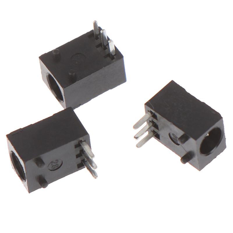 10 шт. Dc-003 3,5*1,3 мм разъем питания постоянного тока 3-контактный разъем для монтажа на панели