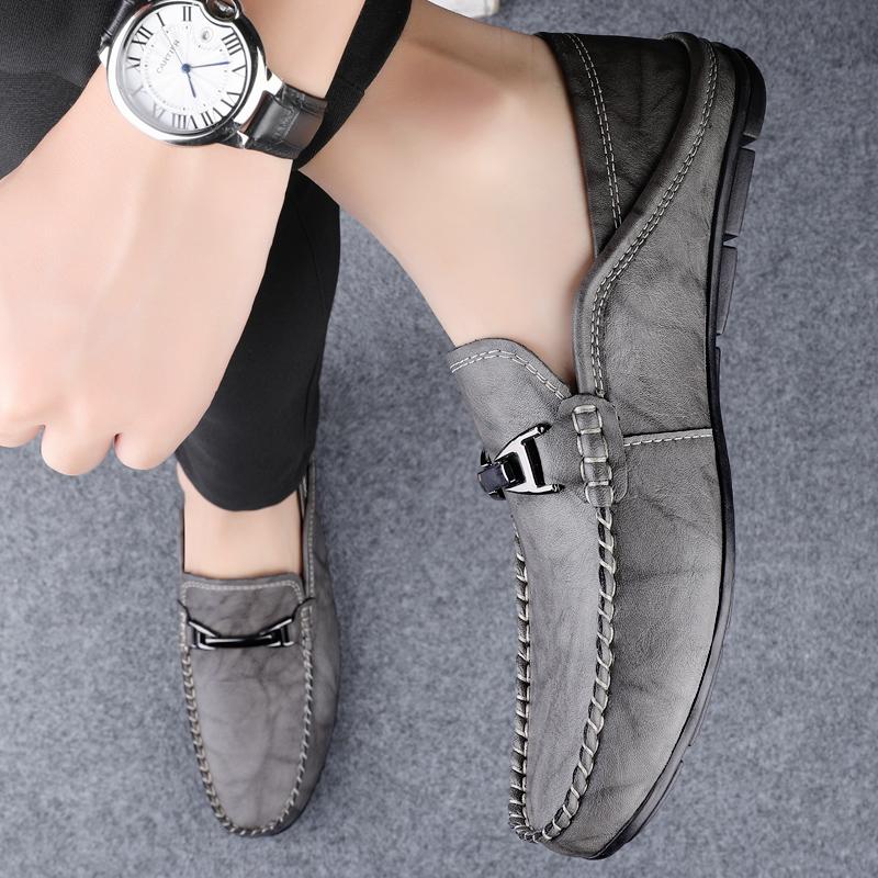 Модные итальянские высококачественные лоферы из натуральной кожи Мужская обувь класса люкс от известных брендов Повседневная обувь Мокасины Брендовые деловые туфли на плоской подошве из натуральной кожи